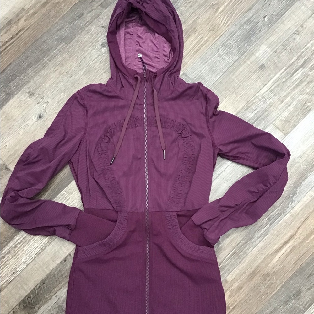 Lululemon Dance Studio Jacket, purple, size 6